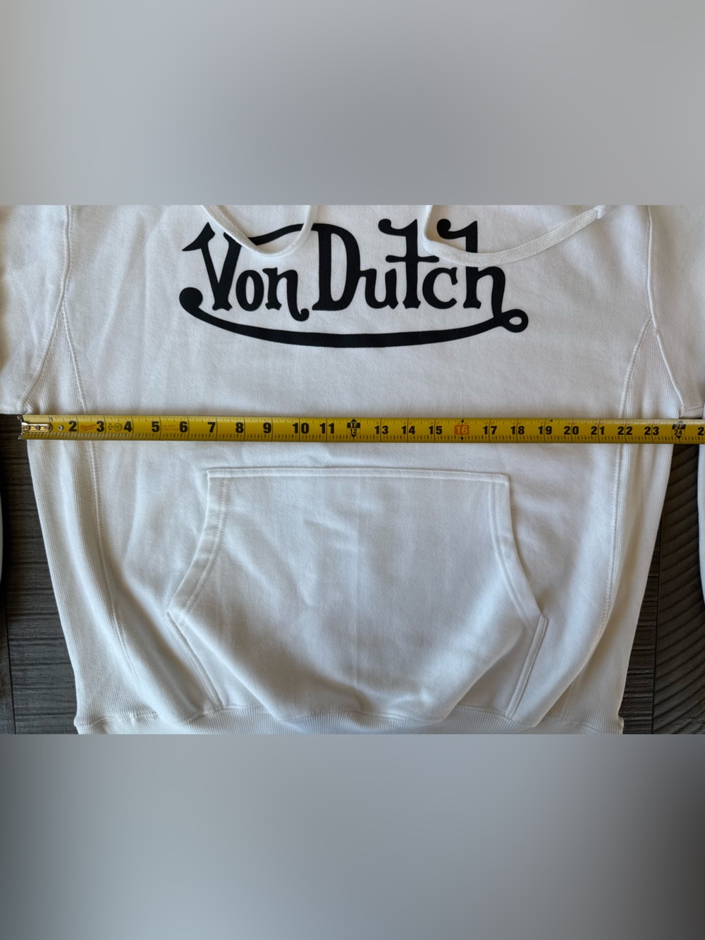 Von Dutch by Vineyard Crew
Von Dutch Calabasas, Ca White Hoodie Men’s Size XL - Picture 10 of 11